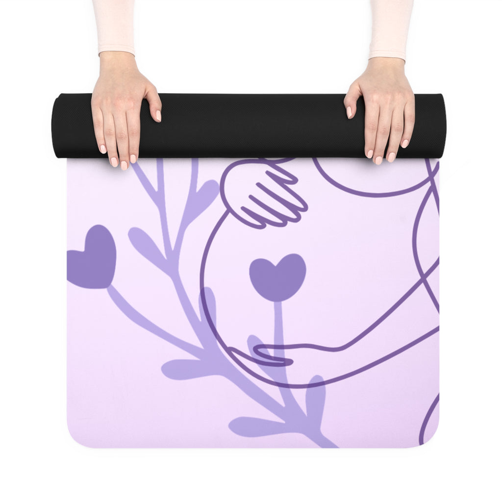 Pregnancy Affirmation Yoga Mat – Calm & Strength